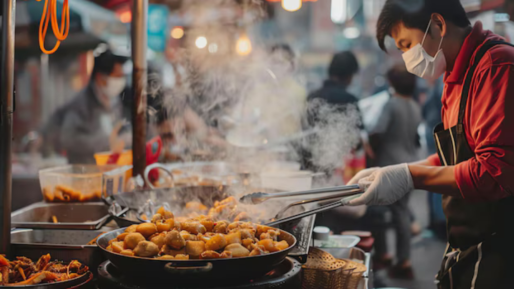 Quality food: Highlighting the importance of high-quality ingredients in a successful street food business.