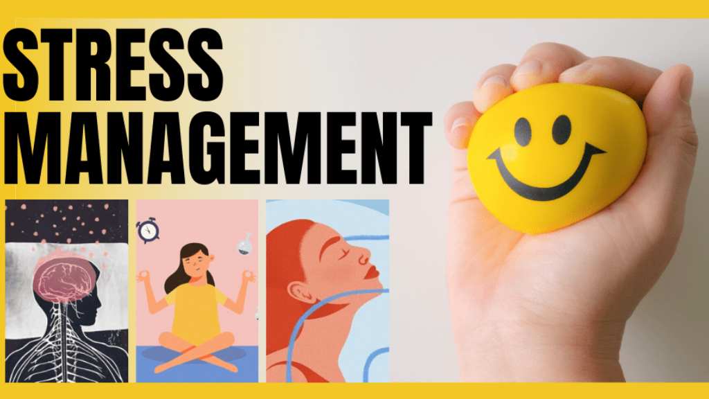 Employee implementing stress management strategies to cope with high stress levels at work.