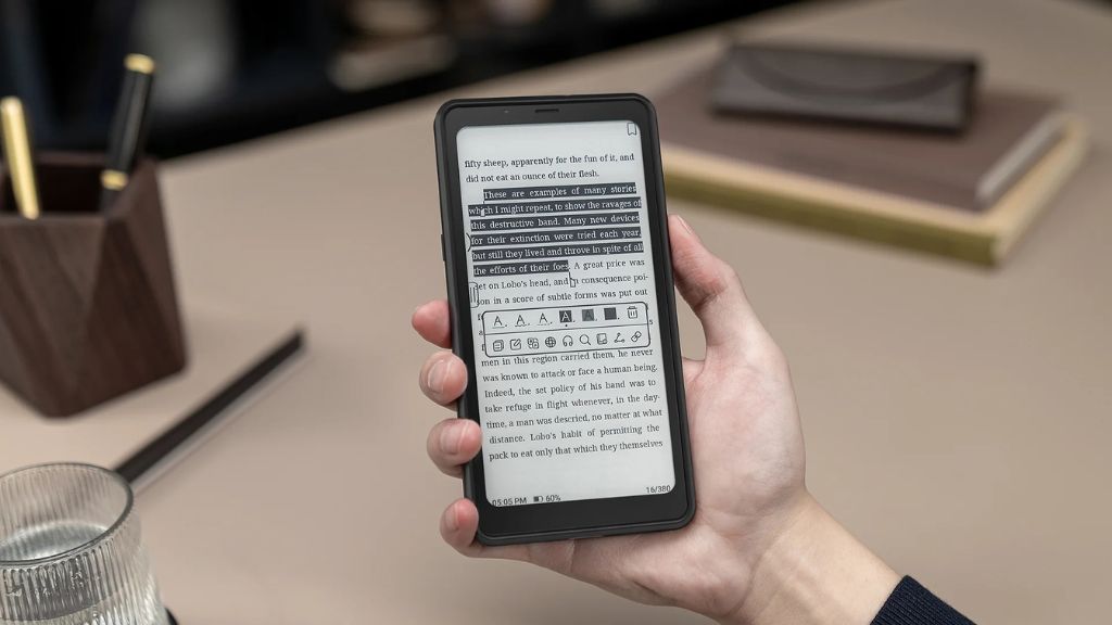 Books Palma e-book reader, a modern digital reading device that offers users an affordable and convenient reading experience.