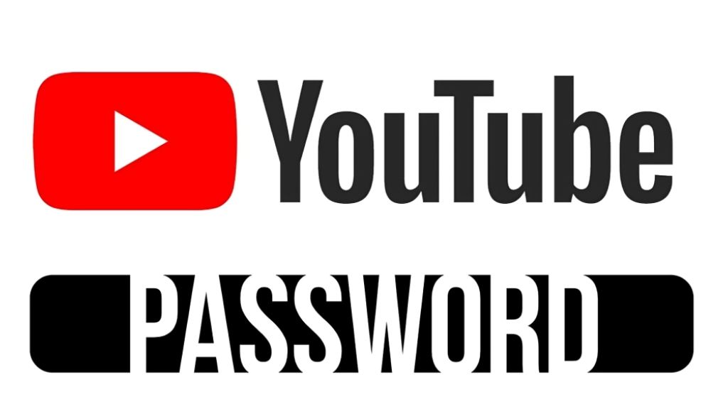 The page for creating a custom password on YouTube, where the process for customizing a password for security is shown.