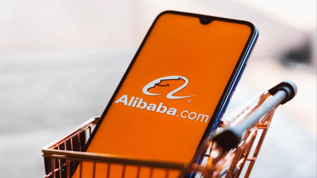 A view of creating an account on the Alibaba website for importing Chinese products.