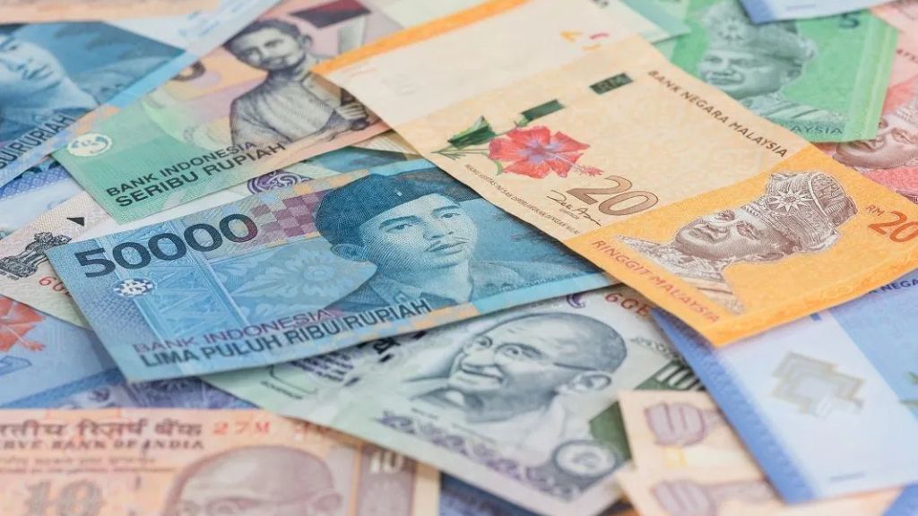 Indonesian Rupiah currency, which holds a low value due to Indonesia's economic challenges.