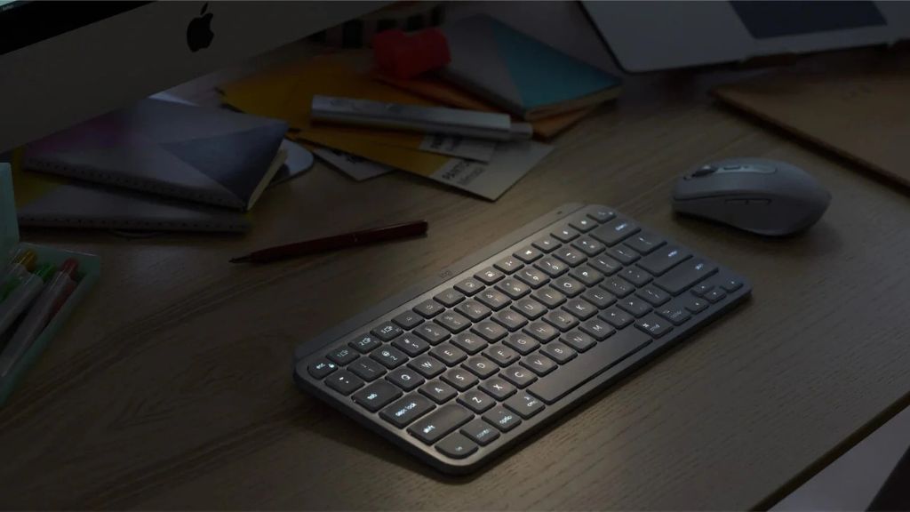 MX Keys Mini keyboard, ideal for typing among the best keyboards and mice.