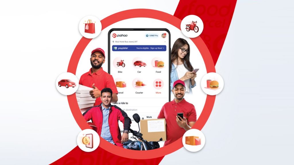পাঠাও-এর মাধ্যমে ব্যবহারকারীদের জীবনে সহজ ও দ্রুত সেবা। 