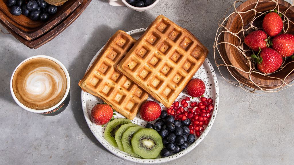 The necessary equipment and ingredients for a waffle business, essential for a successful operation.