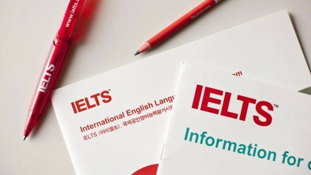 An image of paying the IELTS exam fee.