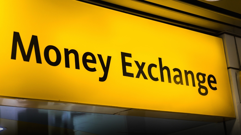 Explanation of what a money exchange business is and how it operates.