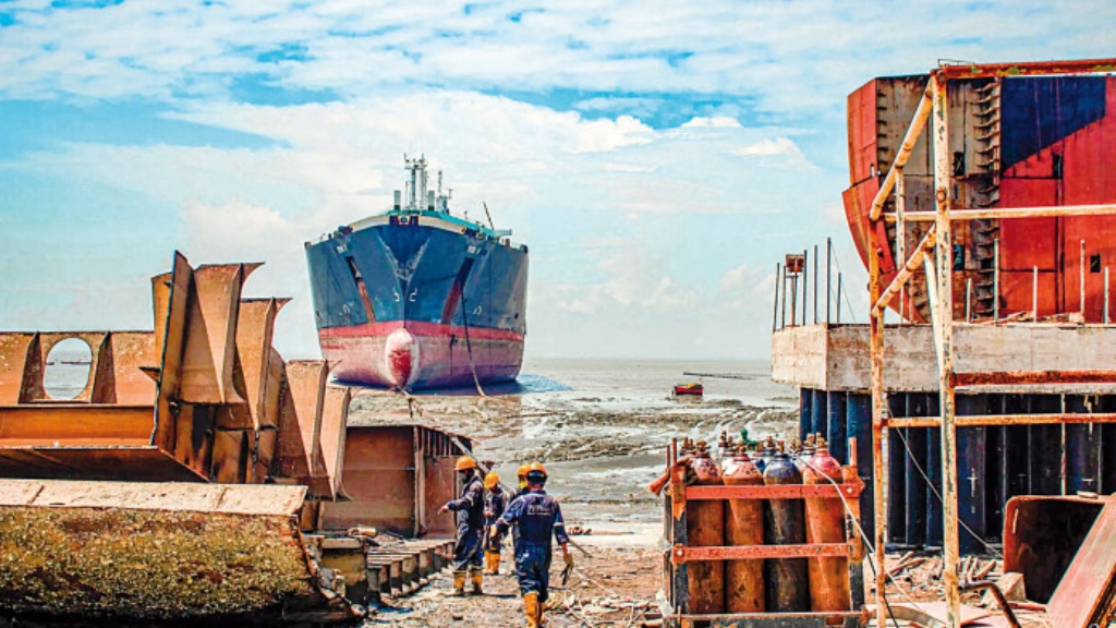 The role of the Shipbreaking Industry in the development of the country's infrastructure sector.