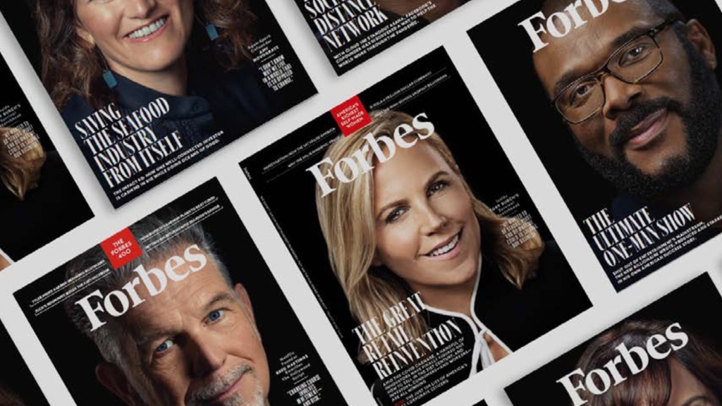 ফোর্বসের রাজত্ব: ফোর্বস একটি বিশ্ব-খ্যাত আমেরিকান দ্বিসাপ্তাহিক ব্যবসায়িক পত্রিকা।