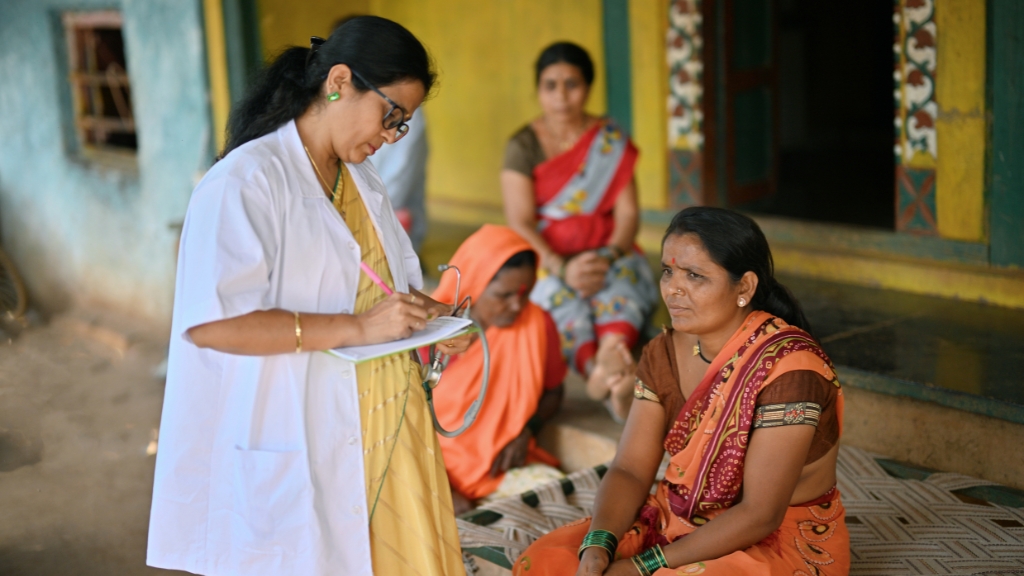 রোগ নির্ণয়ের জন্য ব্যবহৃত ল্যাব-অন-এ-চিপ প্রযুক্তির একটি চিত্র।